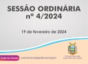 Aprovado Projeto Lei nº 1/2024 de autoria do Vereador Valdemiro Jonas