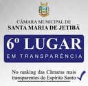 Câmara de Santa Maria de Jetibá conquista 6º lugar em Transparência