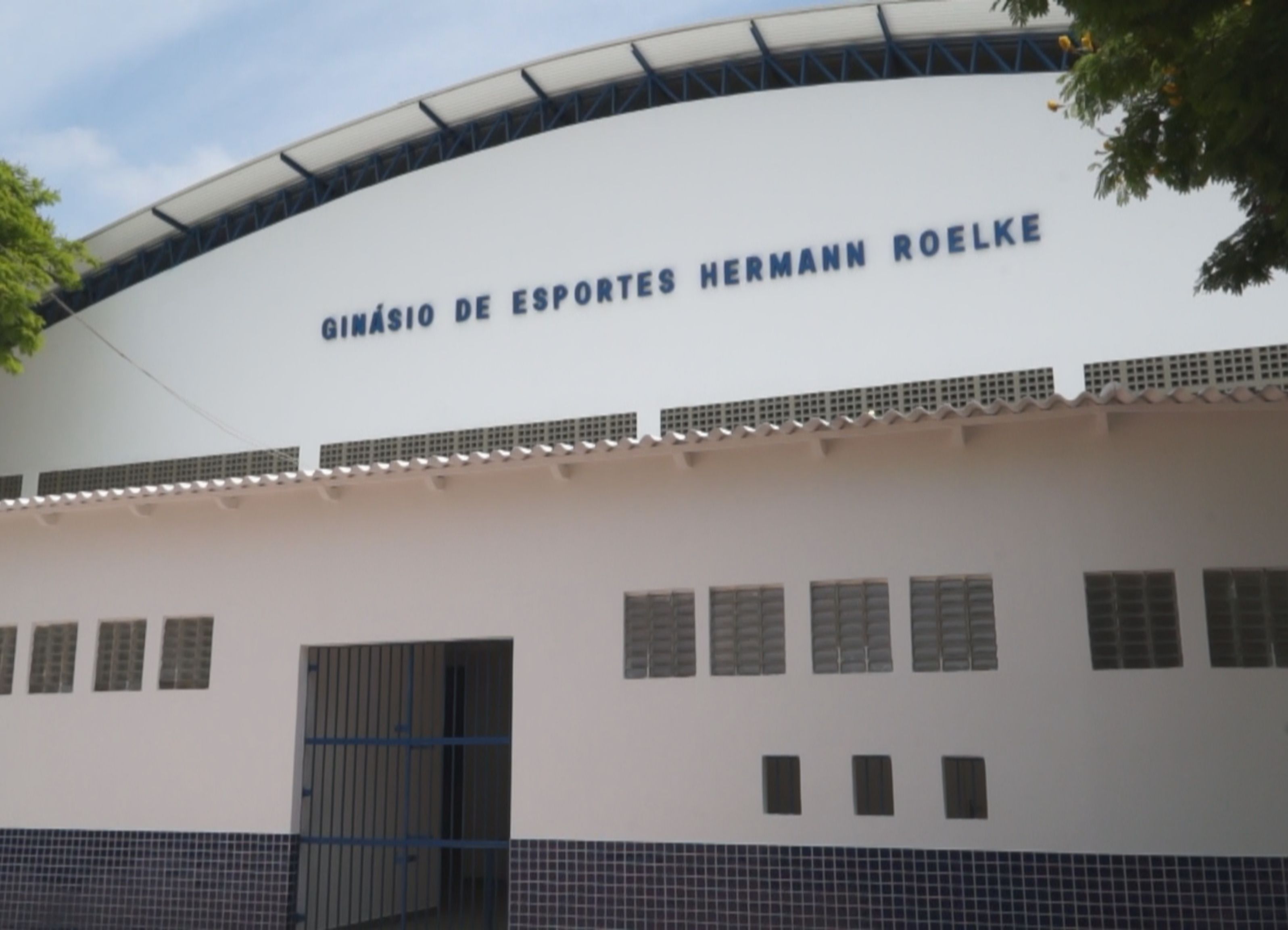 Reinauguração do Ginásio de Esportes Hermann Roelke