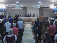 Sessão Solene alusiva ao 35º aniversário de emancipação política de Santa Maria de Jetibá